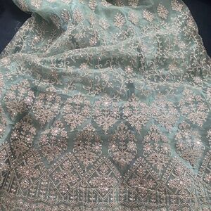 BRAND NEW UNSTITCHED Bollywood Indian Wedding Lehenga